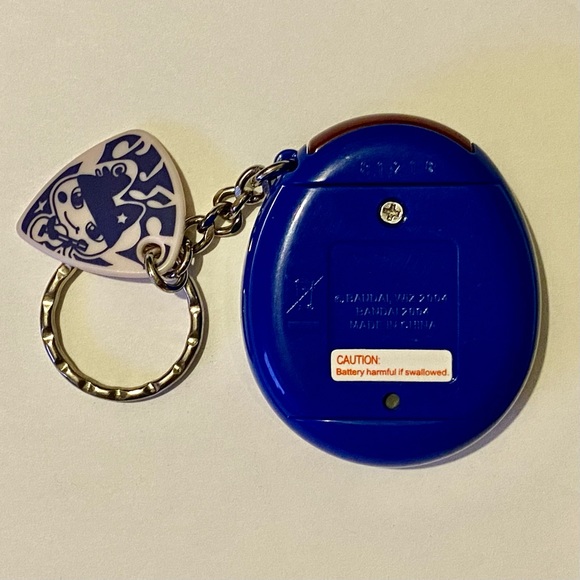 ✨ Tamagotchi Connection V6 2004 Original Music Star Bar Frequency Electric Blue - Picture 6 of 11